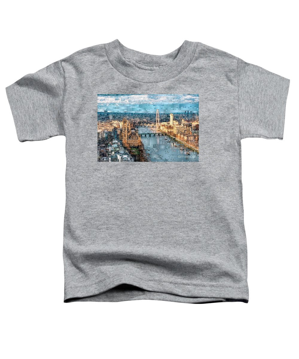 Toddler T-Shirt - River Thames In London, England