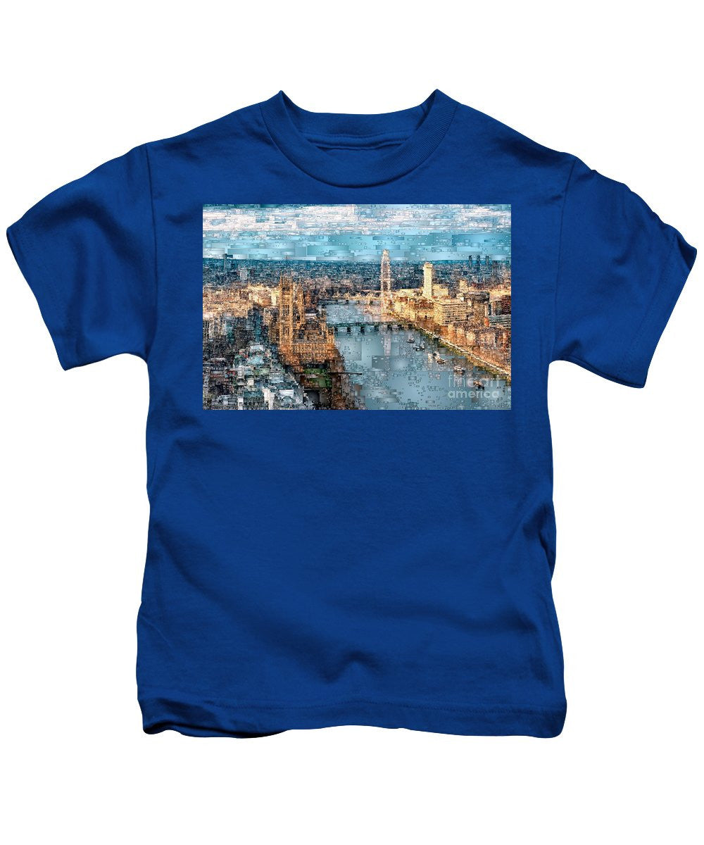 Kids T-Shirt - River Thames In London, England