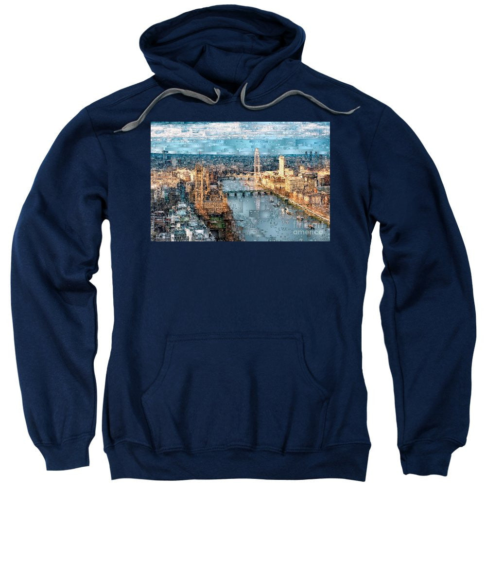 Sweatshirt - River Thames In London, England