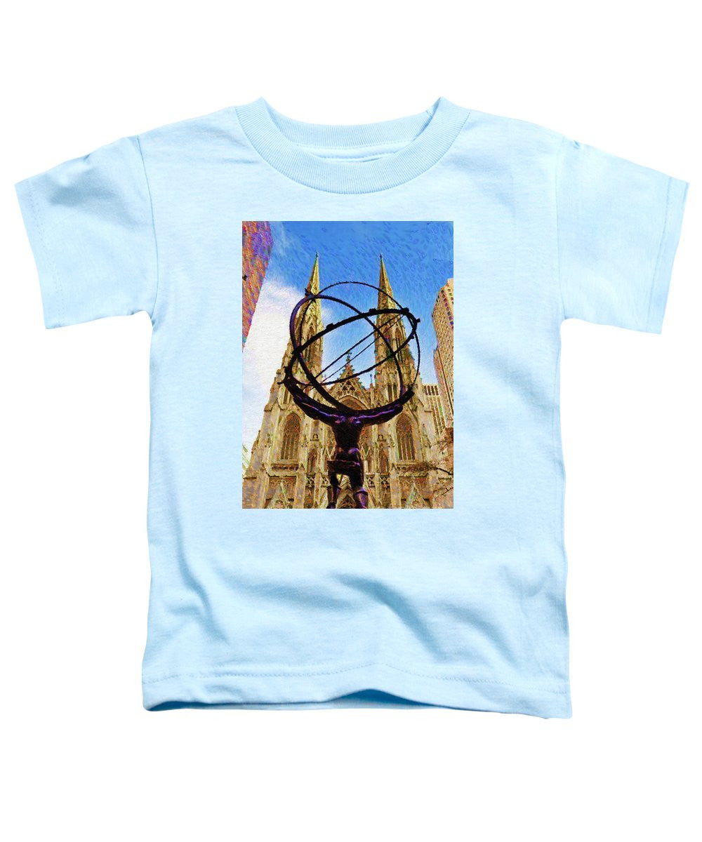 Toddler T-Shirt - Rockefeller Center In New York City