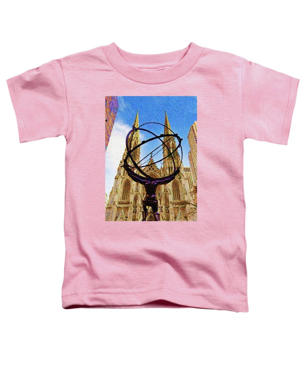Toddler T-Shirt - Rockefeller Center In New York City