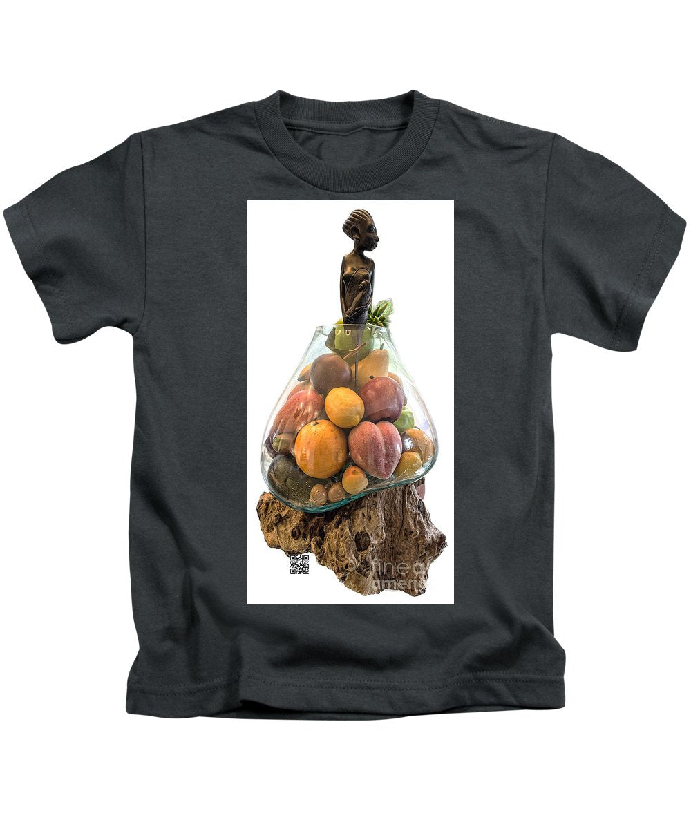 Roots of Nurturing A Fusion of Cultures - Kids T-Shirt