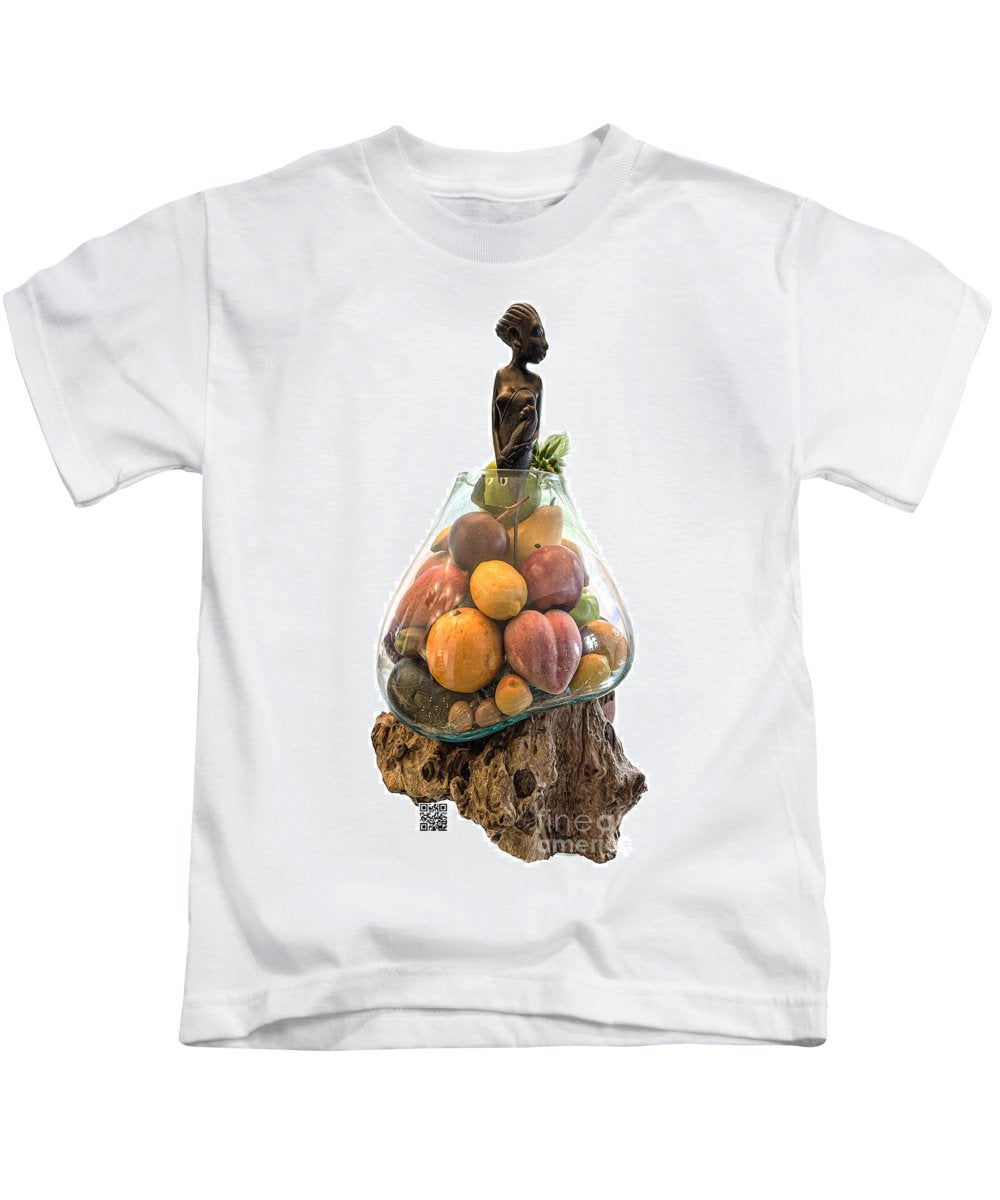 Roots of Nurturing A Fusion of Cultures - Kids T-Shirt