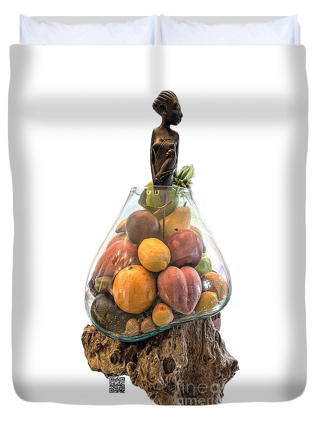 Roots of Nurturing A Fusion of Cultures - Duvet Cover