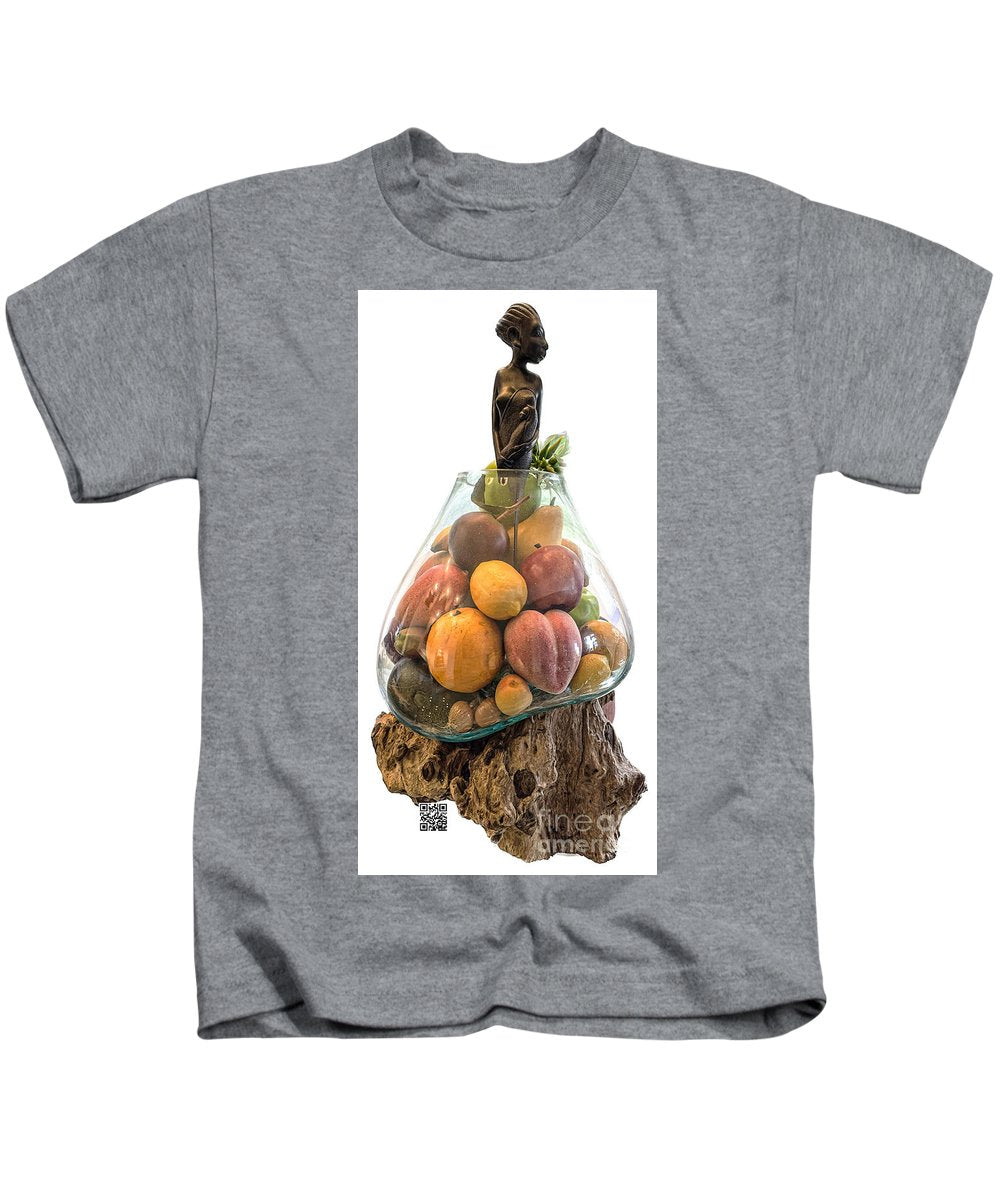 Roots of Nurturing A Fusion of Cultures - Kids T-Shirt