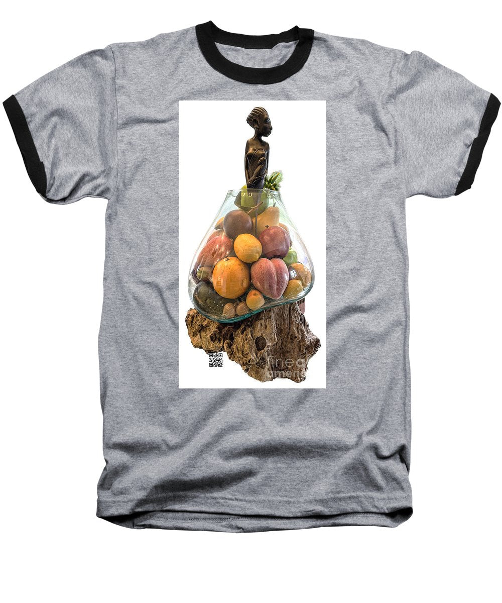 Roots of Nurturing A Fusion of Cultures - Baseball T-Shirt