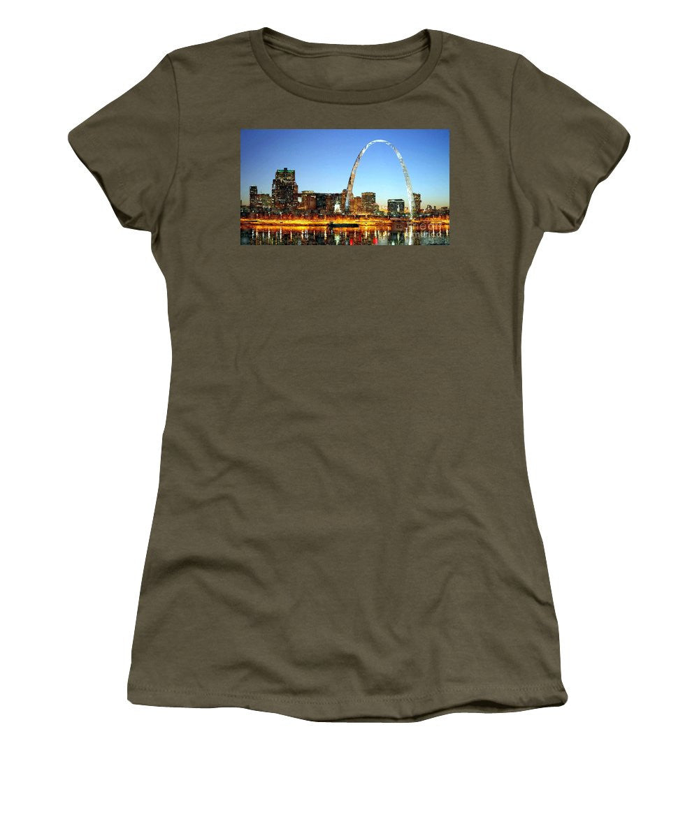 Women's T-Shirt (Junior Cut) - Saint Louis Missouri