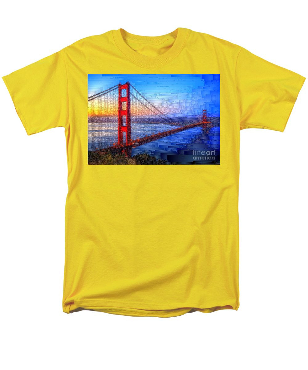 Men's T-Shirt  (Regular Fit) - San Francisco Bay Bridge