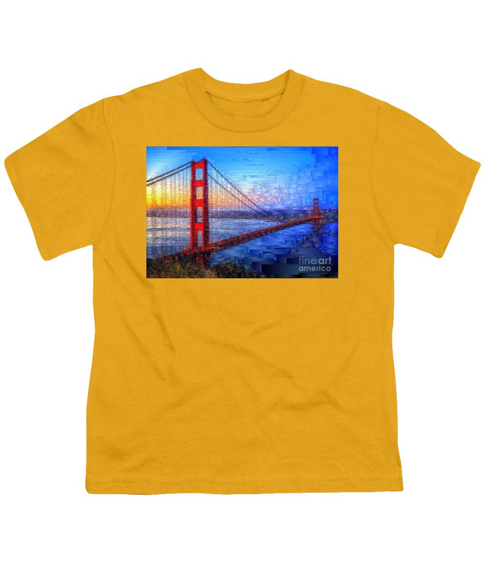 T-shirt pour jeunes - Pont de la baie de San Francisco