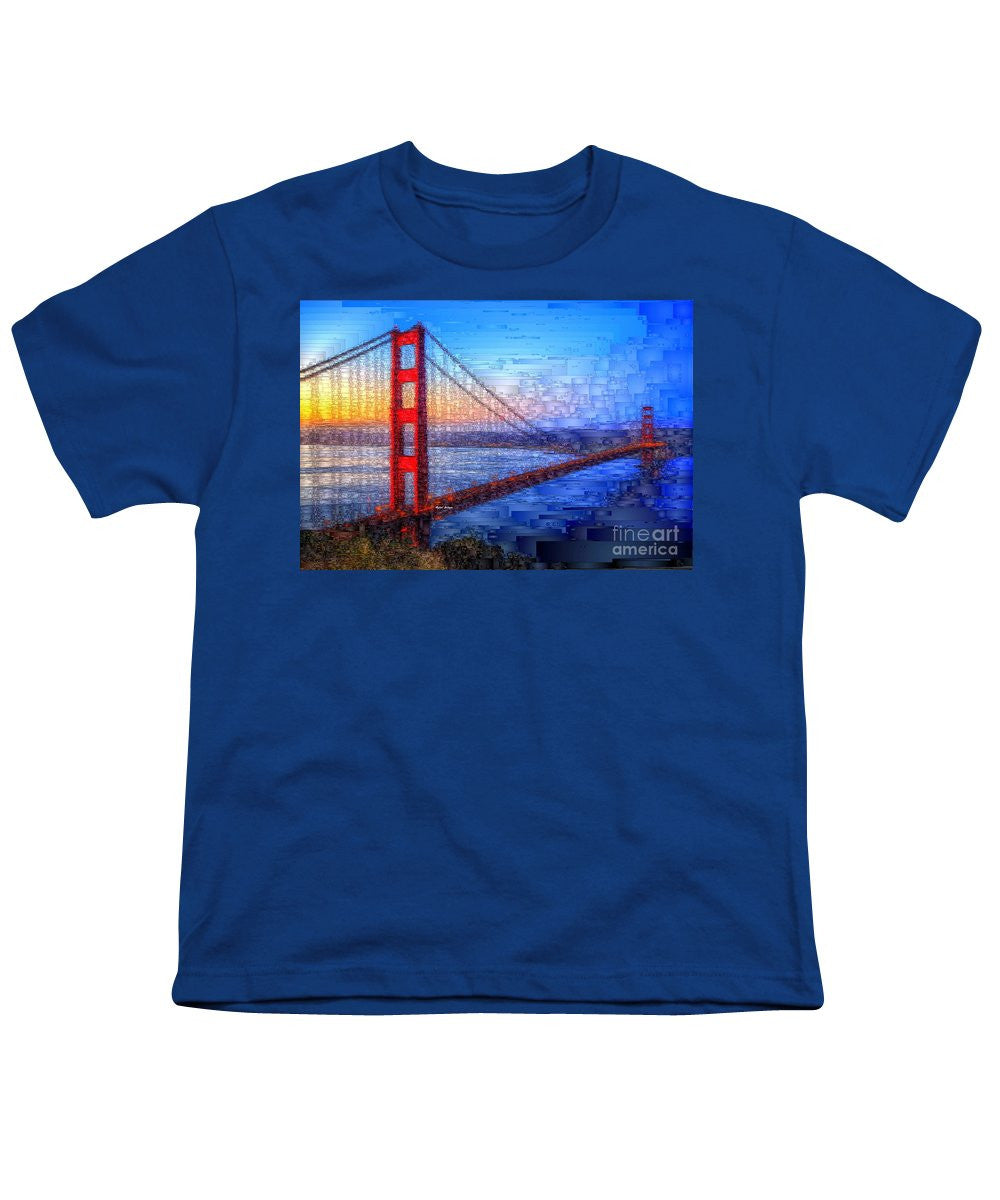 T-shirt pour jeunes - Pont de la baie de San Francisco