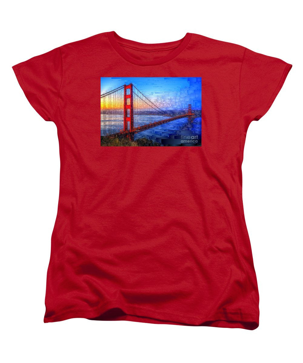 Women's T-Shirt (Standard Cut) - San Francisco Bay Bridge