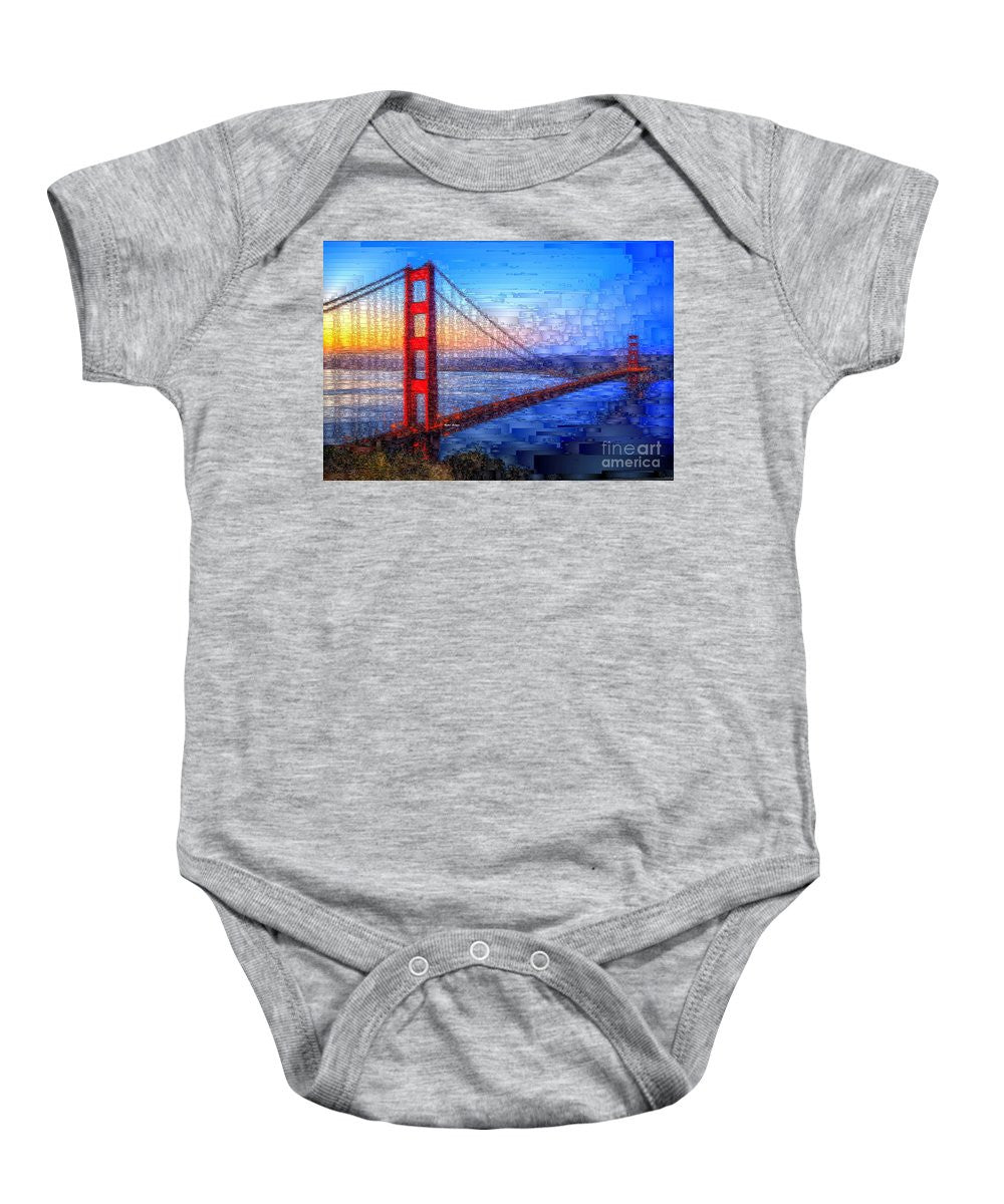 Grenouillère pour bébé - Pont de la baie de San Francisco