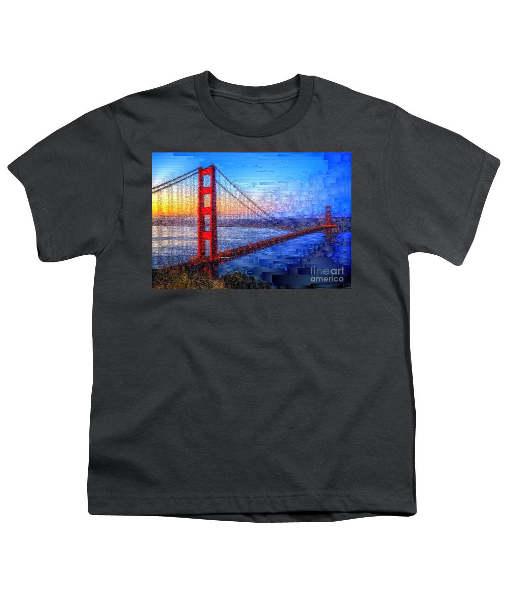 T-shirt pour jeunes - Pont de la baie de San Francisco