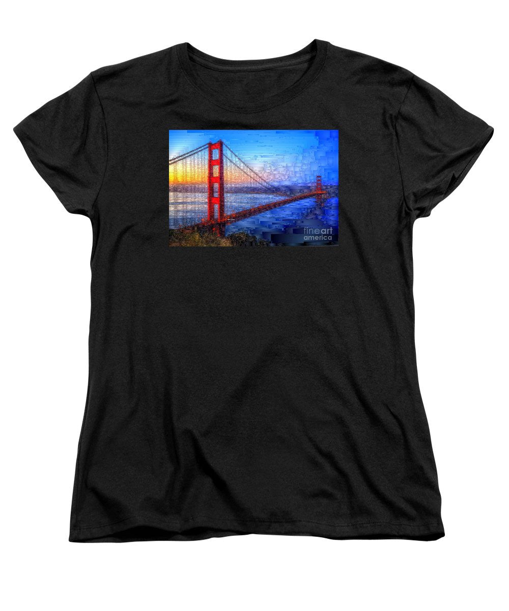 Women's T-Shirt (Standard Cut) - San Francisco Bay Bridge