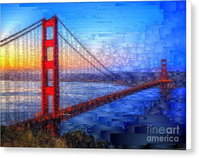 Canvas Print - San Francisco Bay Bridge