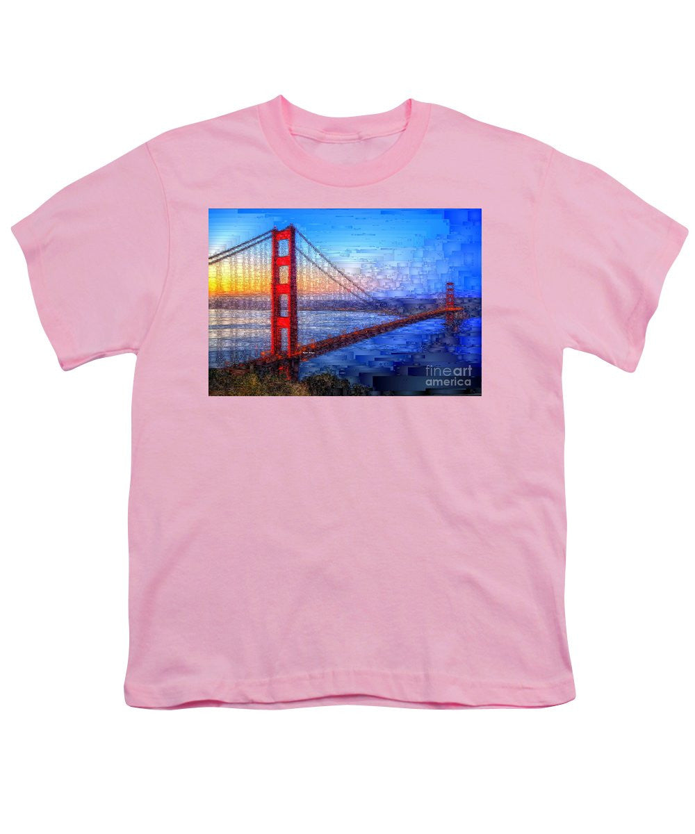 T-shirt pour jeunes - Pont de la baie de San Francisco