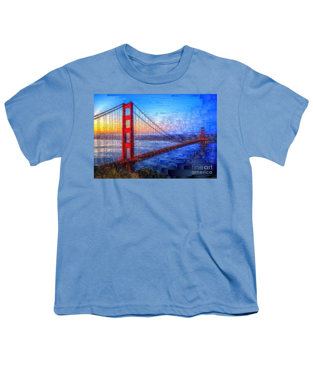 T-shirt pour jeunes - Pont de la baie de San Francisco