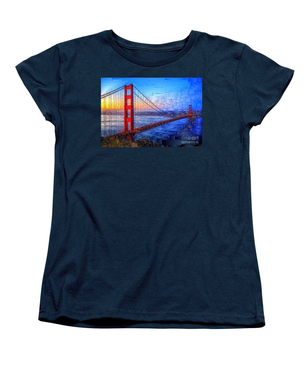 Women's T-Shirt (Standard Cut) - San Francisco Bay Bridge