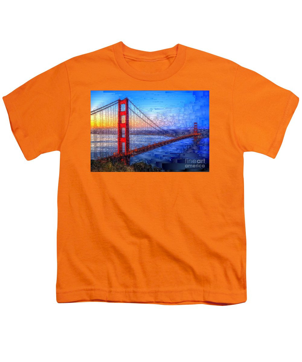 T-shirt pour jeunes - Pont de la baie de San Francisco