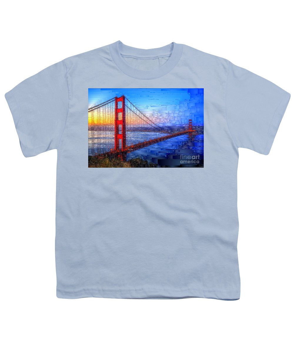 T-shirt pour jeunes - Pont de la baie de San Francisco