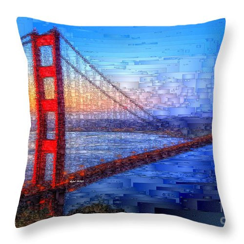 Throw Pillow - San Francisco Bay Bridge