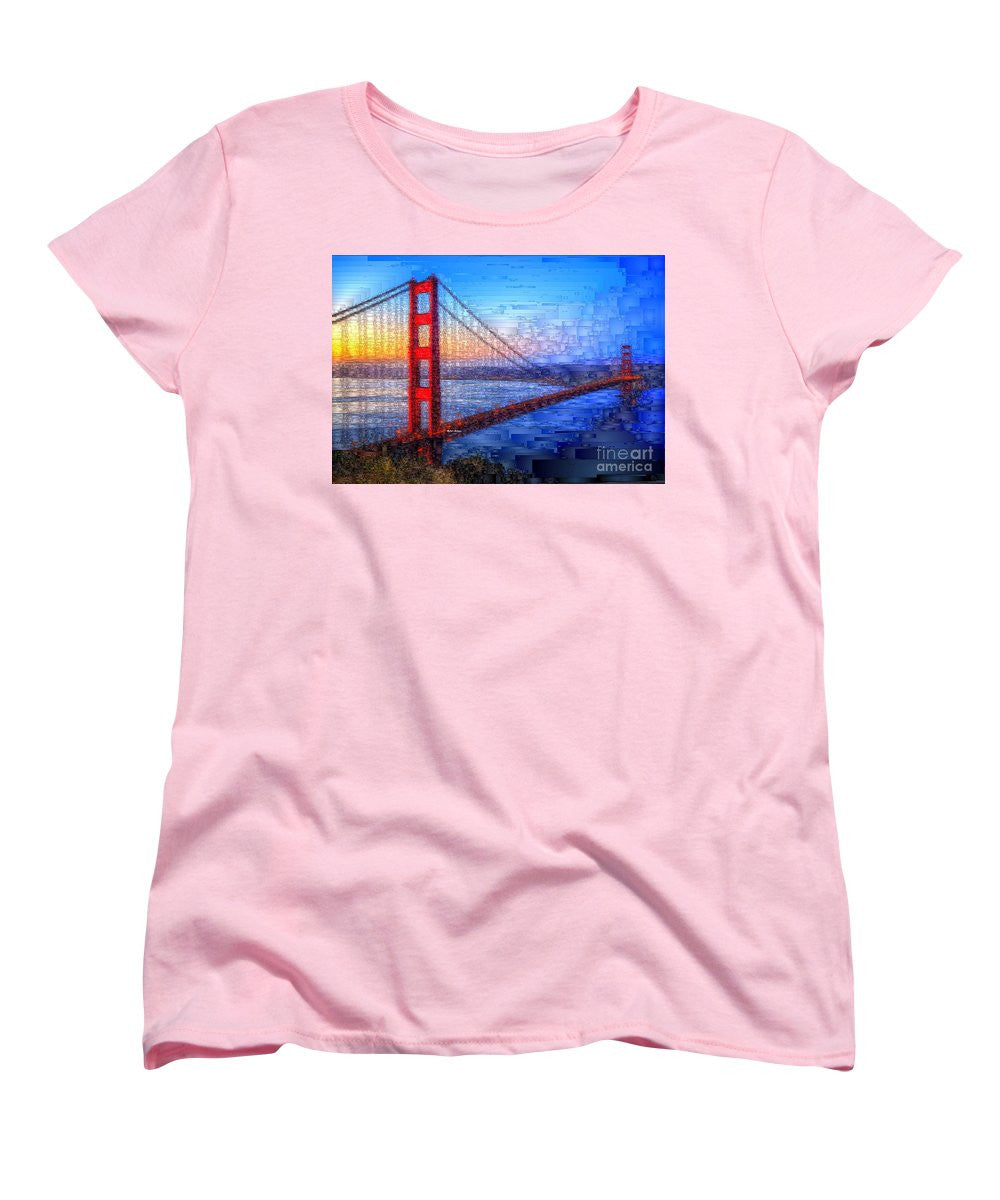 Women's T-Shirt (Standard Cut) - San Francisco Bay Bridge