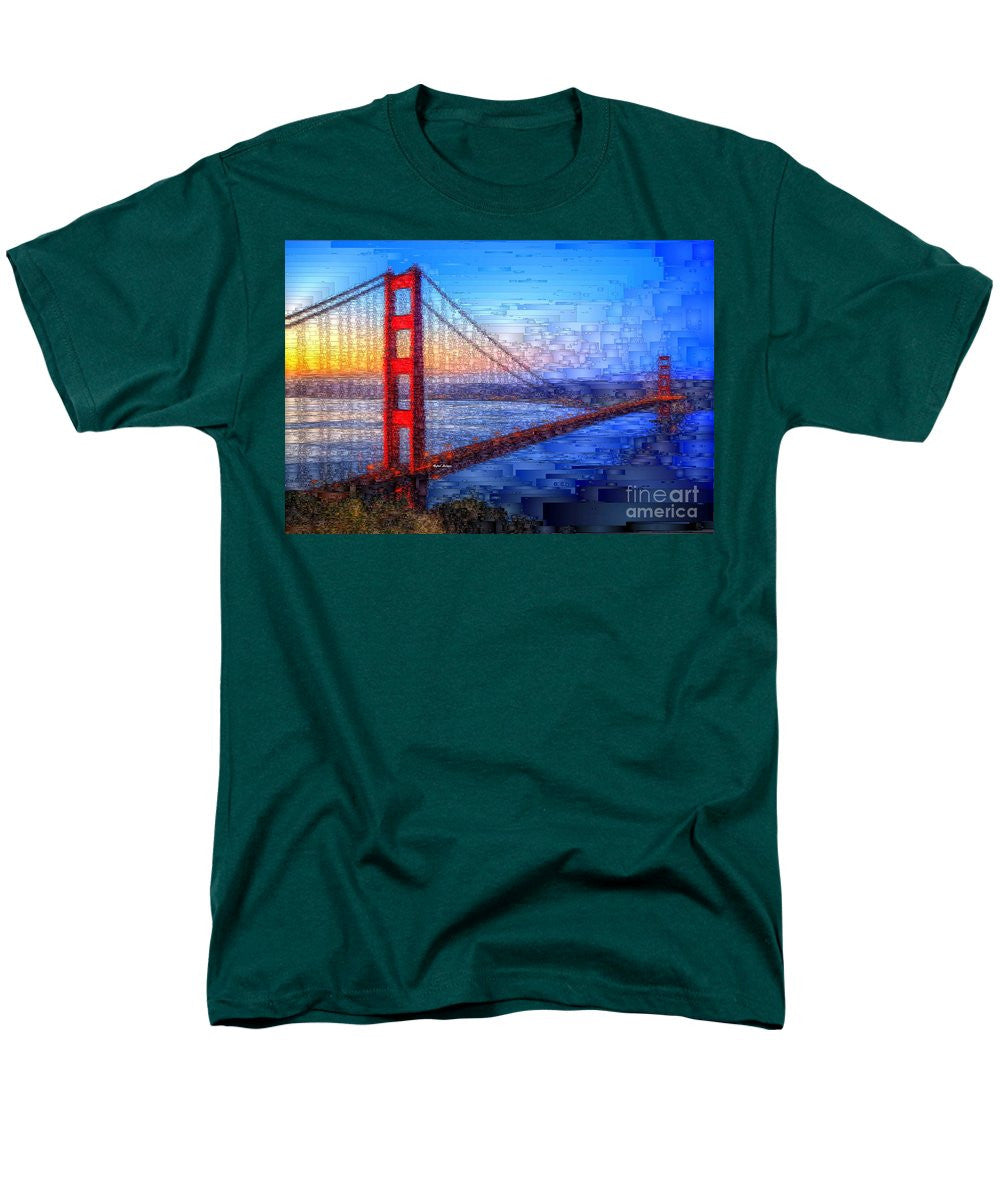 Men's T-Shirt  (Regular Fit) - San Francisco Bay Bridge