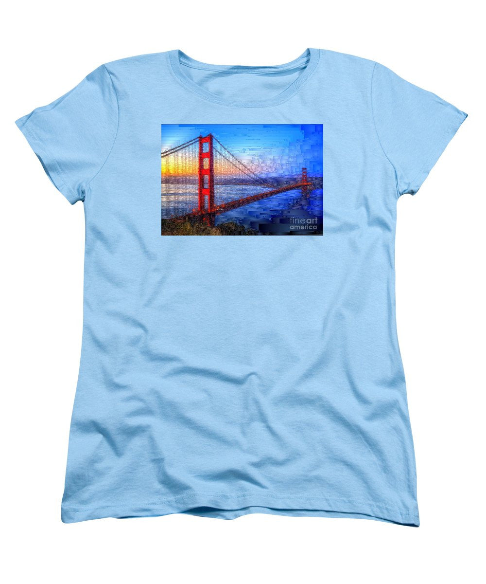 Women's T-Shirt (Standard Cut) - San Francisco Bay Bridge