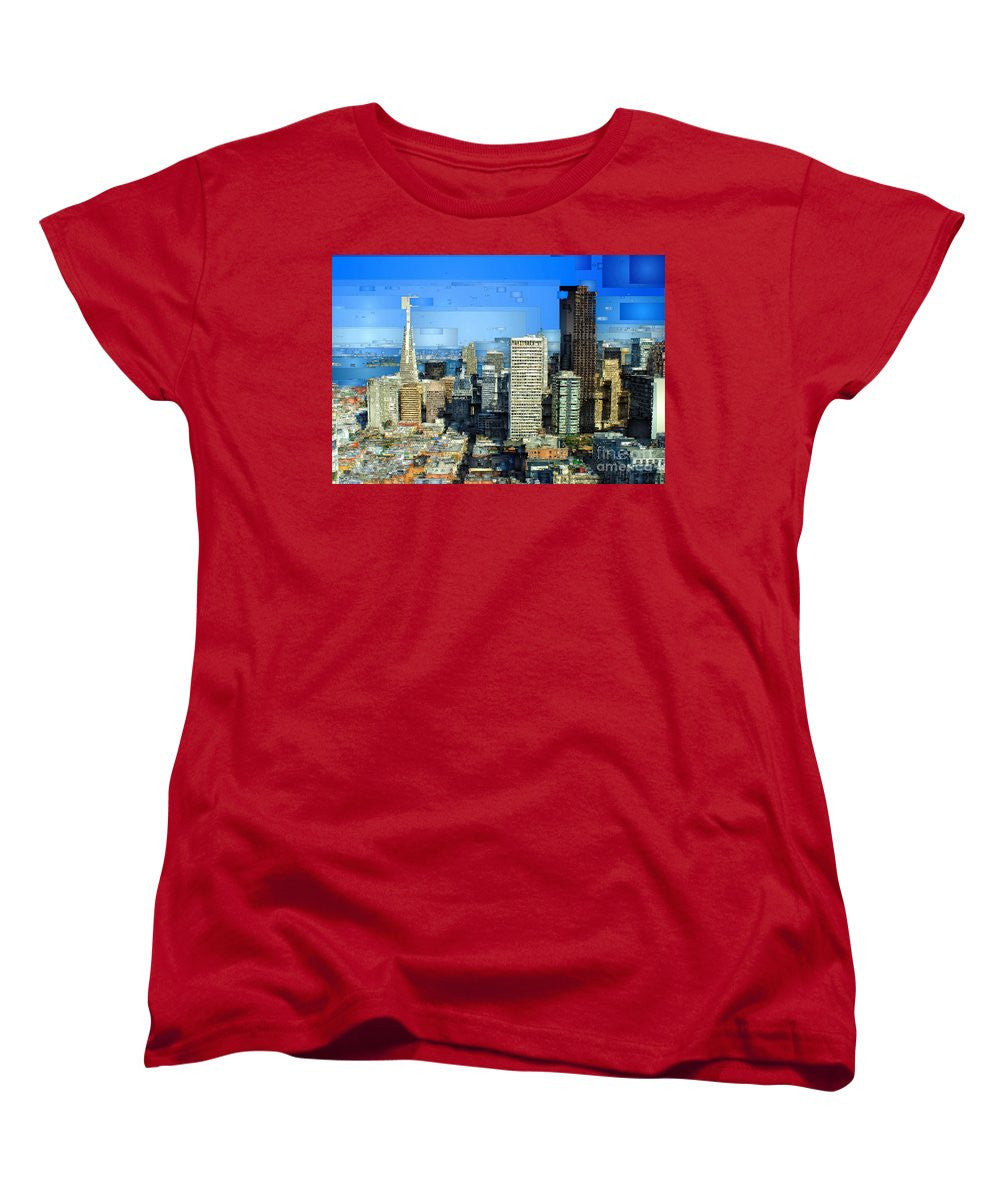 Women's T-Shirt (Standard Cut) - San Francisco Skyline