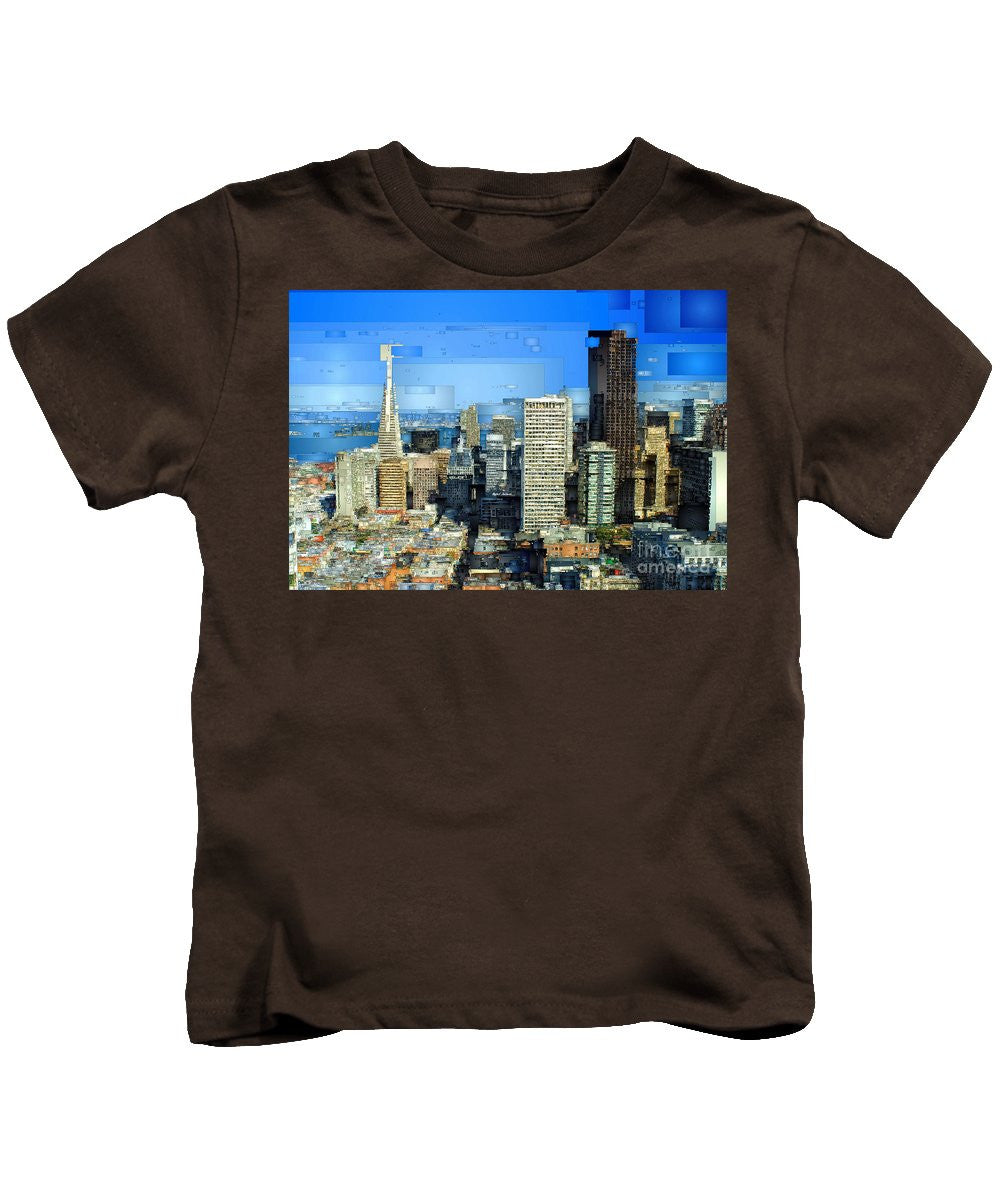 Kids T-Shirt - San Francisco Skyline