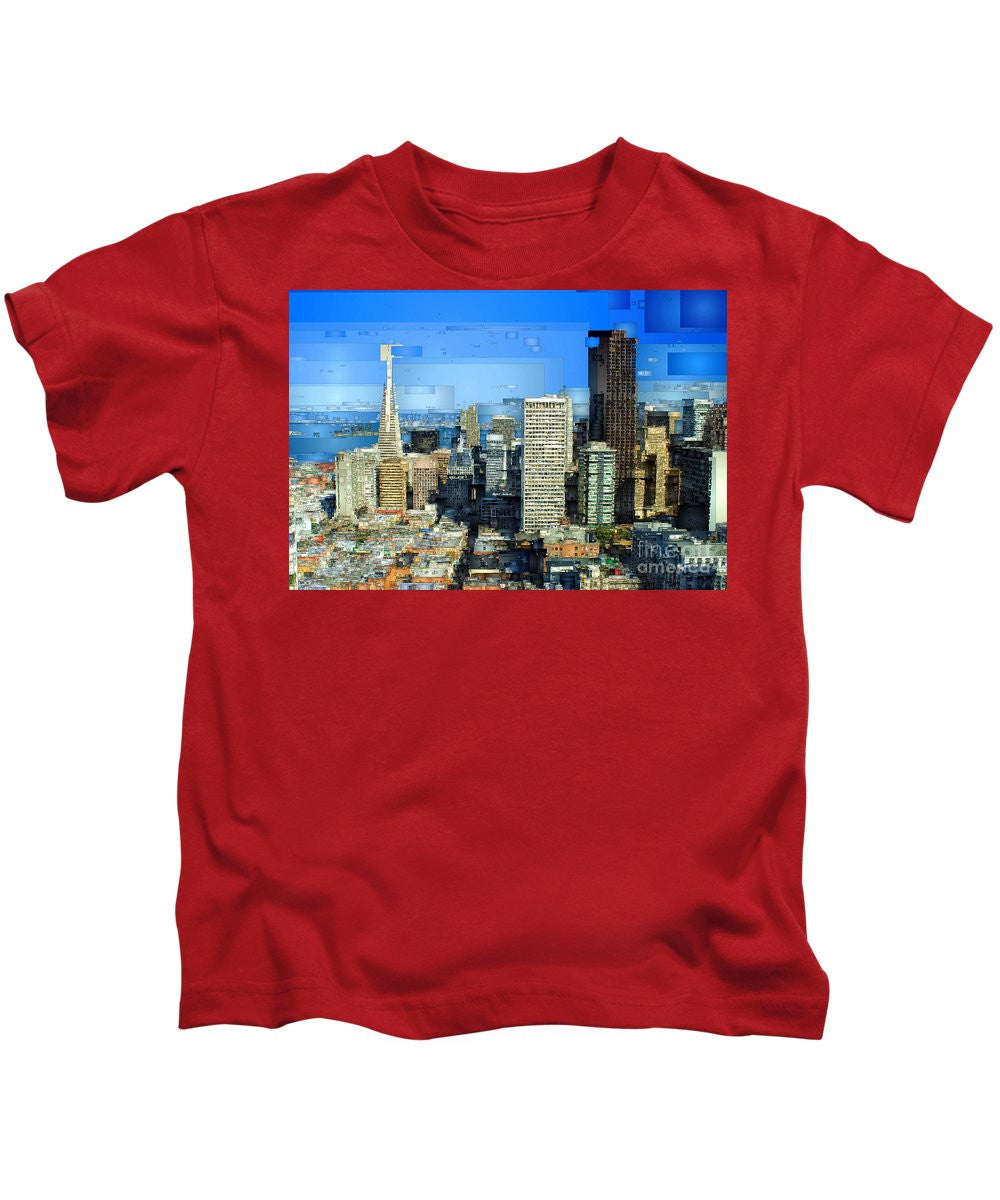 Kids T-Shirt - San Francisco Skyline