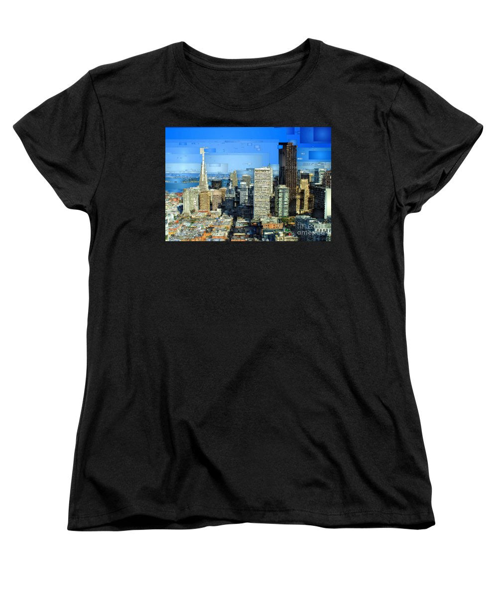 Women's T-Shirt (Standard Cut) - San Francisco Skyline