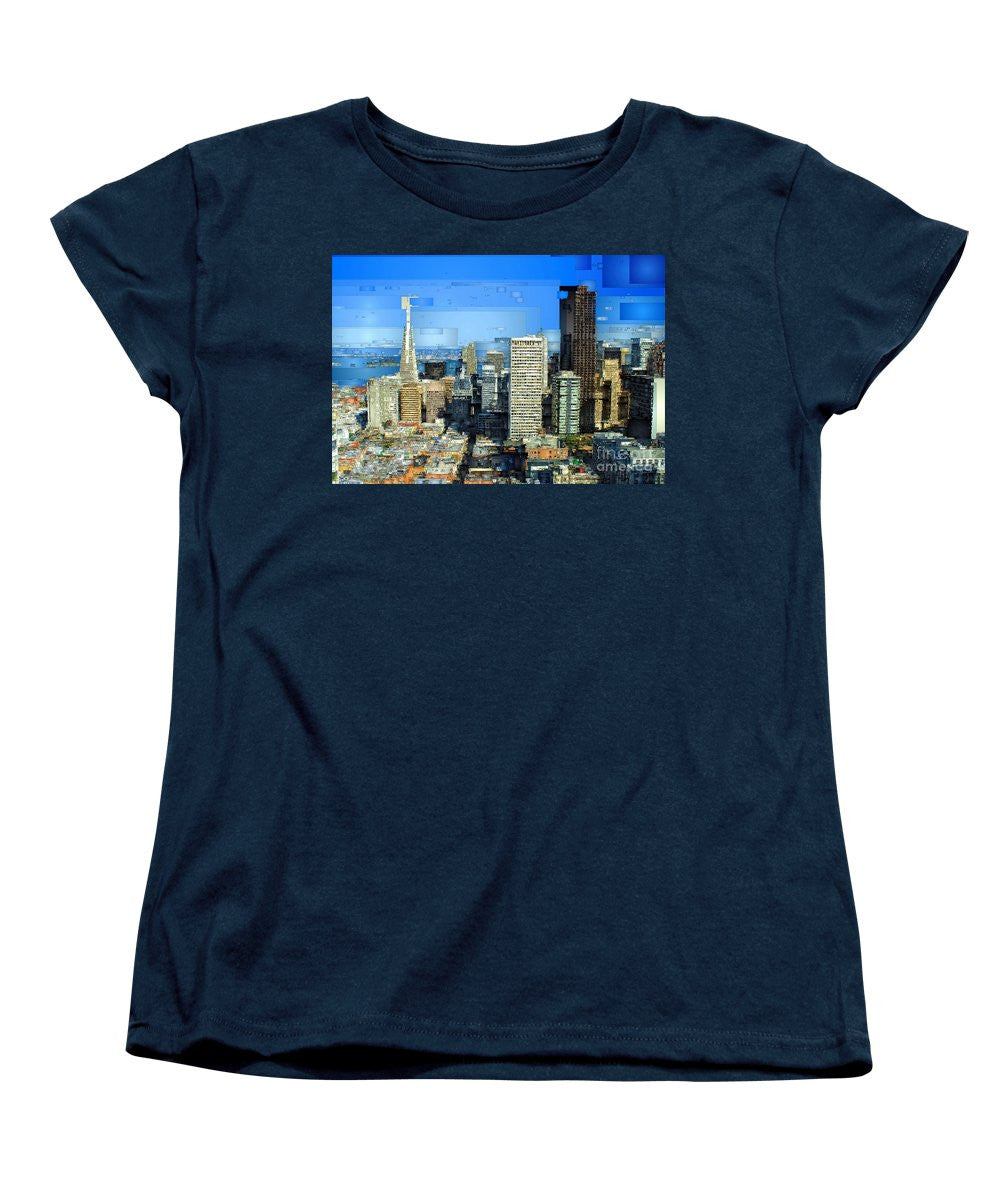 Women's T-Shirt (Standard Cut) - San Francisco Skyline