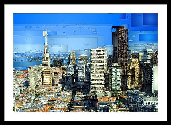 Framed Print - San Francisco Skyline