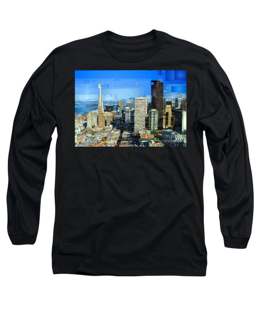 Long Sleeve T-Shirt - San Francisco Skyline