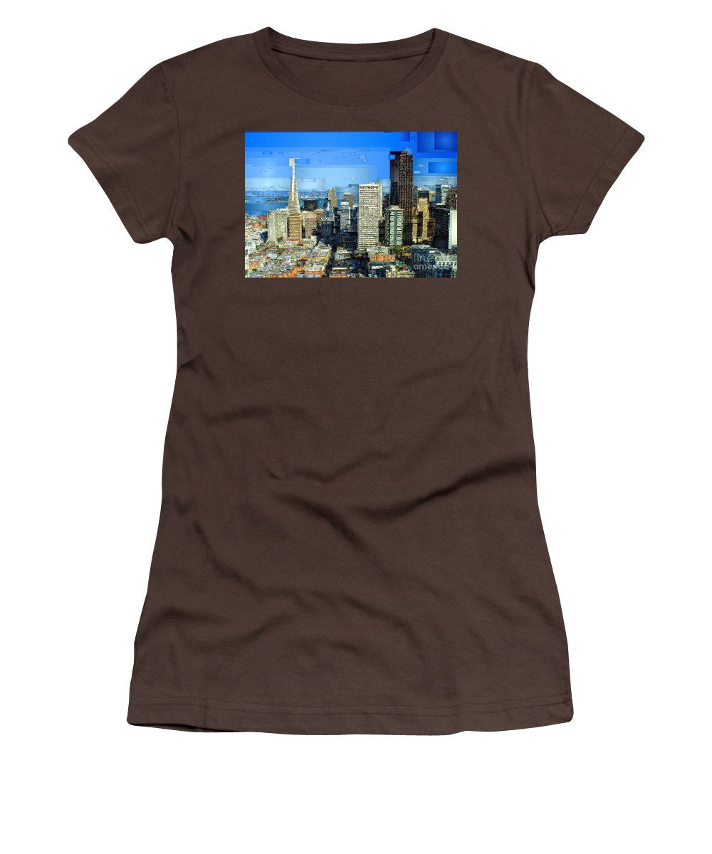 Women's T-Shirt (Junior Cut) - San Francisco Skyline