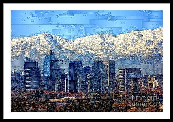 Framed Print - Santiago De Chile, Chile