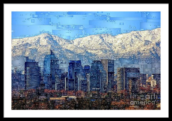 Framed Print - Santiago De Chile, Chile