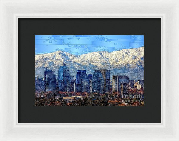 Framed Print - Santiago De Chile, Chile