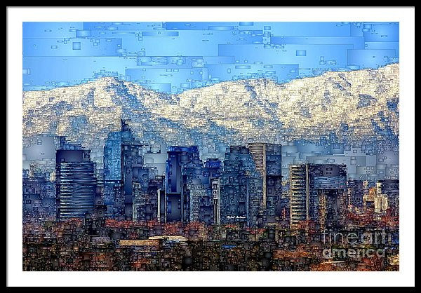 Framed Print - Santiago De Chile, Chile