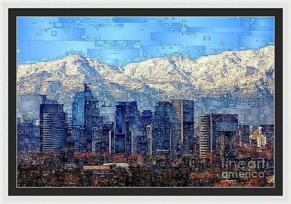 Framed Print - Santiago De Chile, Chile