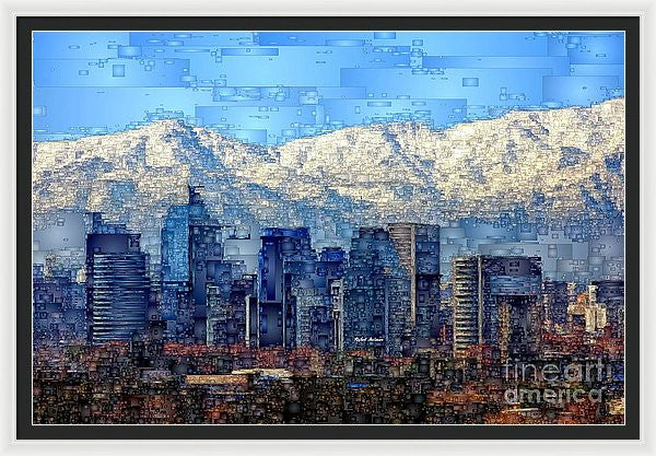 Framed Print - Santiago De Chile, Chile