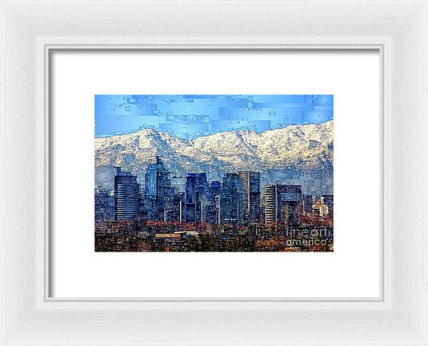 Framed Print - Santiago De Chile, Chile