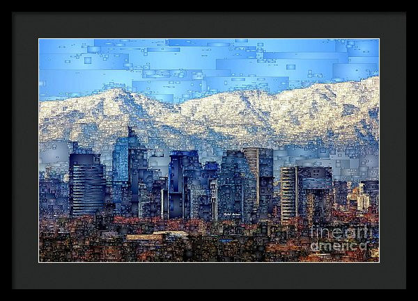 Framed Print - Santiago De Chile, Chile