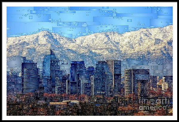 Framed Print - Santiago De Chile, Chile