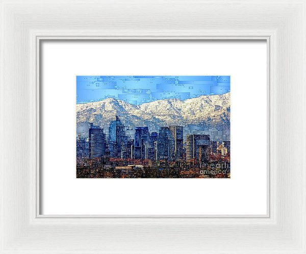 Framed Print - Santiago De Chile, Chile