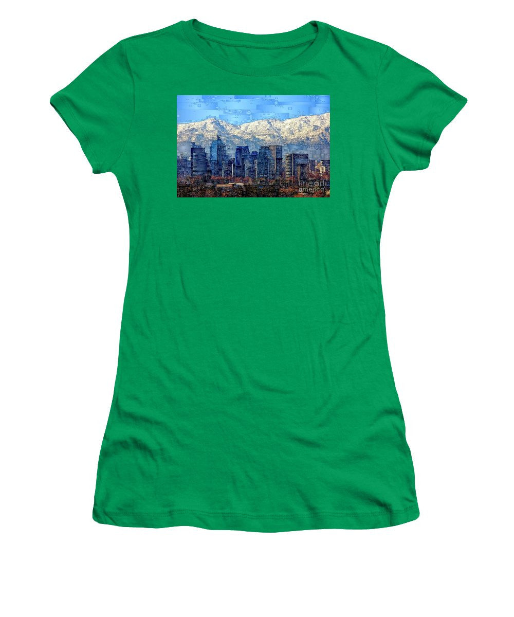 Women's T-Shirt (Junior Cut) - Santiago De Chile, Chile