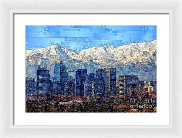 Framed Print - Santiago De Chile, Chile