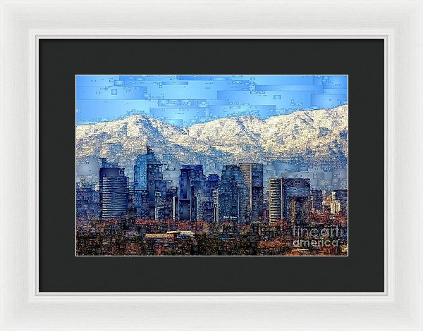 Framed Print - Santiago De Chile, Chile