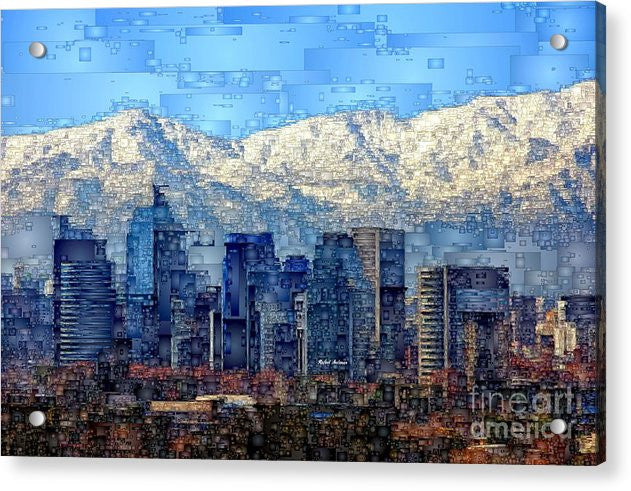 Acrylic Print - Santiago De Chile, Chile